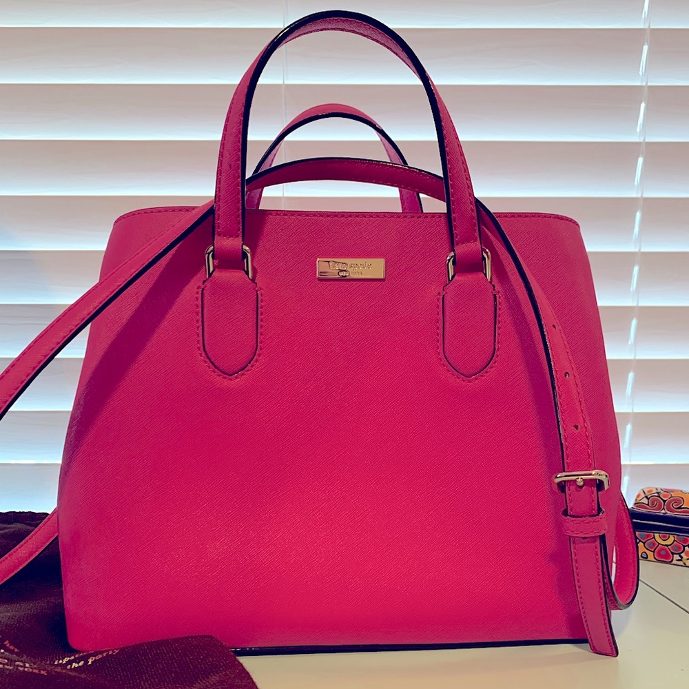 EUC Hot Pink Kate Spade Small Tote